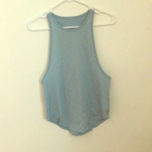 Light blue lululemon tank